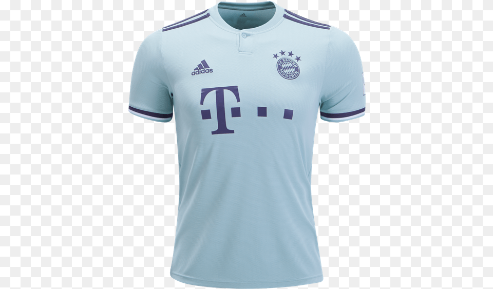 19 Bayern Munich Away Soccer Jersey Shirt Bayern Munich Away 2018, Clothing, T-shirt Png