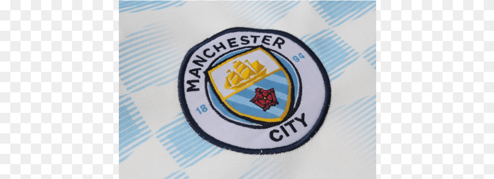 19 Manchester City Training Jersey White Manchester City Fc Bi Fold Wallet Crest, Badge, Logo, Symbol, Emblem Png Image