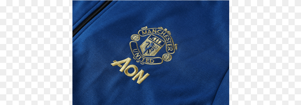 19 Manchester United N98 Jacket Navy Label, Logo, Badge, Symbol, Emblem Png Image