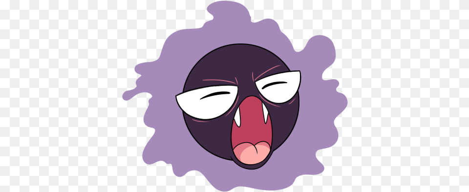 Gastly, Purple, Baby, Person, Face Free Png