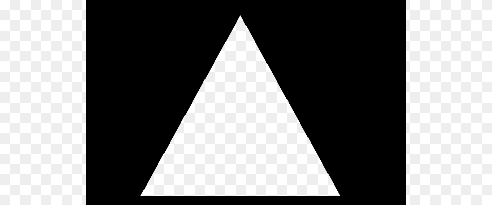 Triangulo, Gray Free Transparent Png