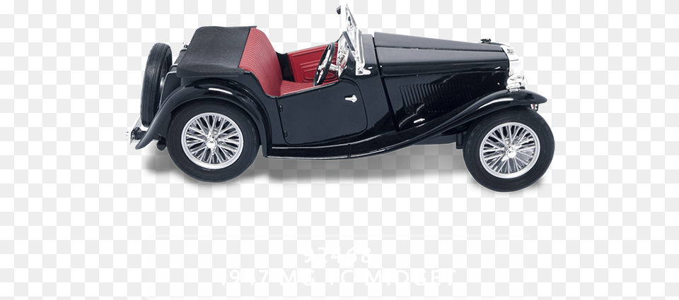 1947 Mg Tc Midget Model Car, Vehicle, Transportation, Model T, Antique Car Free Transparent Png