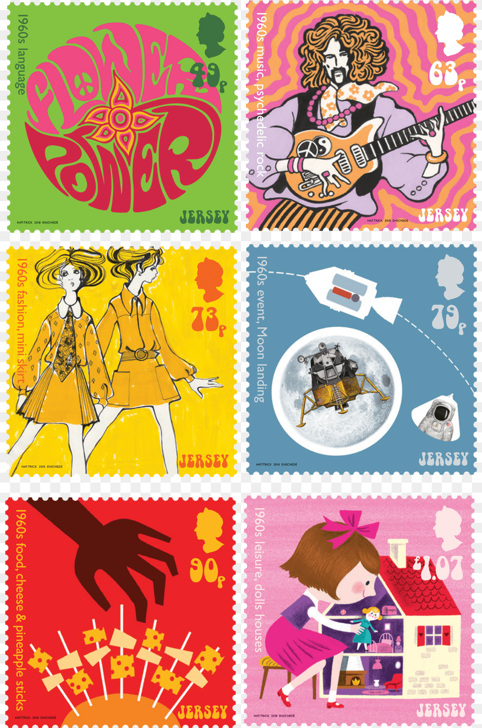 1960s Stamps, Publication, Book, Person, Comics Png Image