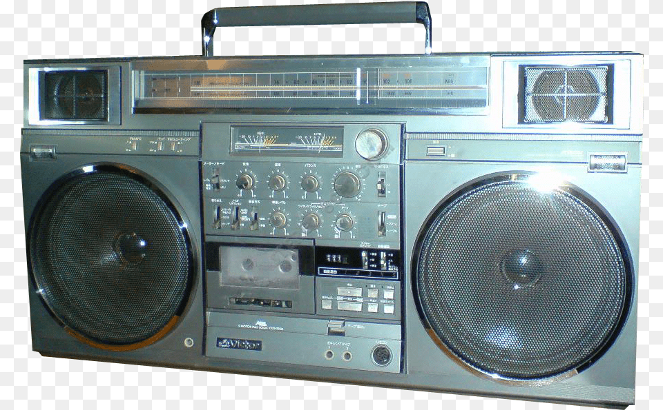 1980s Boombox Transparent, Electronics, Appliance, Device, Electrical Device Png Image