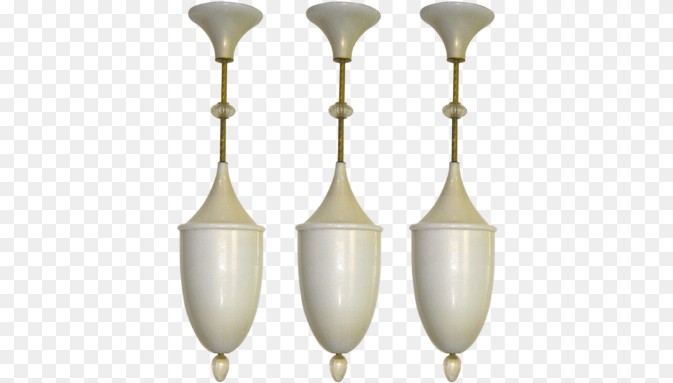 1980s Gold And Pearl Ivory Murano Glass Pendant Chandelierlantern Antique, Lamp, Chandelier, Light Fixture Free Transparent Png