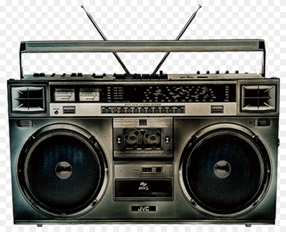 1980s Radio Boombox Microphone Boom Box Picture Camera, Electronics, Stereo, Cassette Player Free Transparent Png