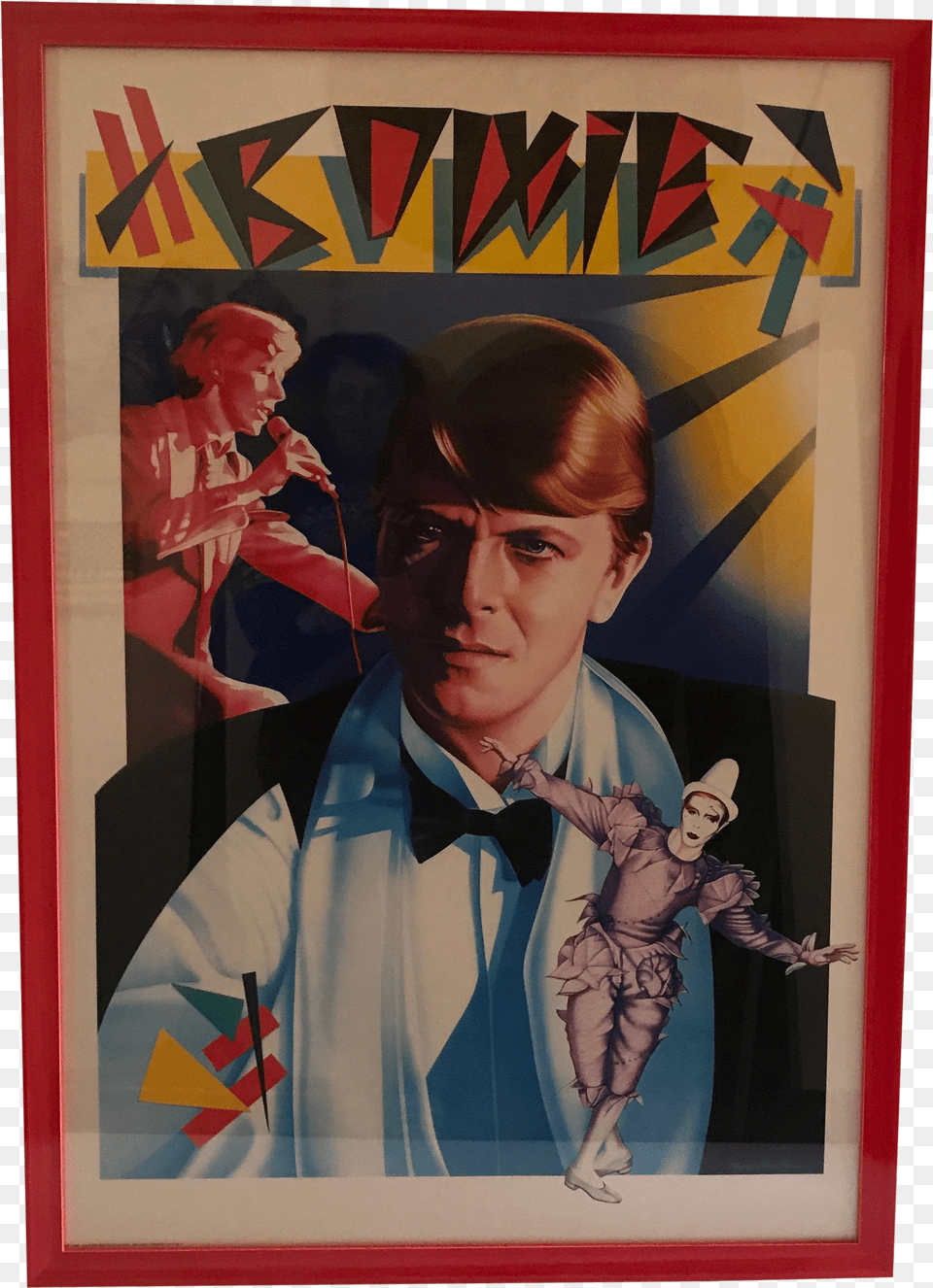 1980s Vintage Framed David Bowie Poster For Sale Poster, Logo, Outdoors, Nature, Disk Free Transparent Png