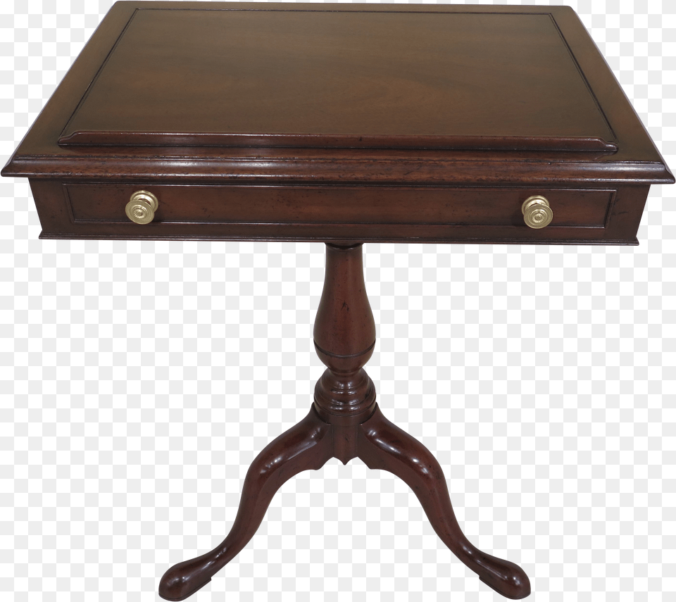 1980s Vintage Kittinger Mahogany Book Stand Pedestal Table Coffee Table, Desk, Furniture, Coffee Table Png