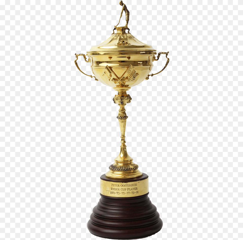 1981 Ryder Cup Trophy Golf Trophy, Smoke Pipe Free Png