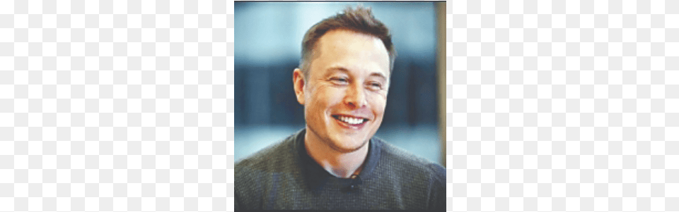 Elon Musk, Smile, Person, Face, Happy Png