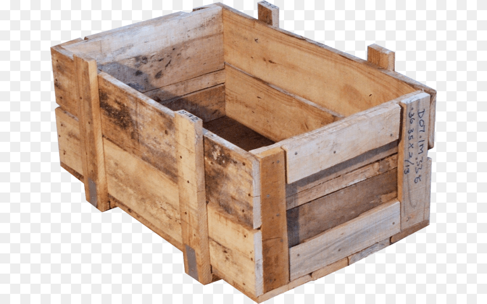 19th Century Wooden Crate, Box, Wood Free Transparent Png