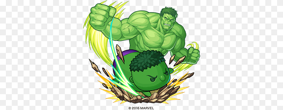 1i Tsum Tsum Marvel Hulk, Art, Graphics, Green, Book Png