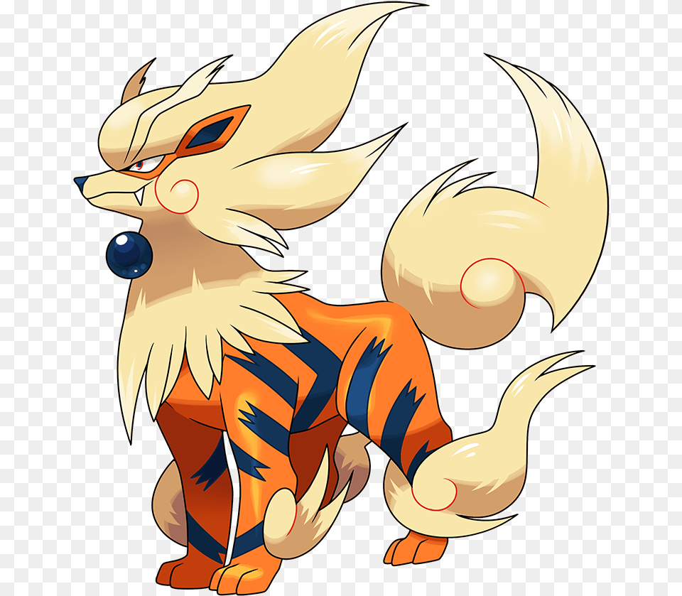 1mega Arcanine Pokemon Phoenix Rising Mega Full Size Pokemon Fan Games 2020, Book, Comics, Publication, Person Free Transparent Png