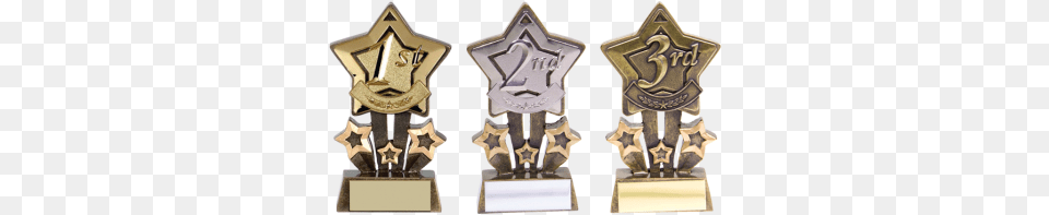 1st 2nd 3rd Place Trophies Ultimate Chess Mini Star Trophy Png Image