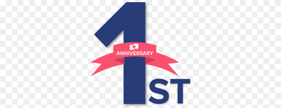 1st Anniversary, Logo, Symbol, Text, Sign Free Png