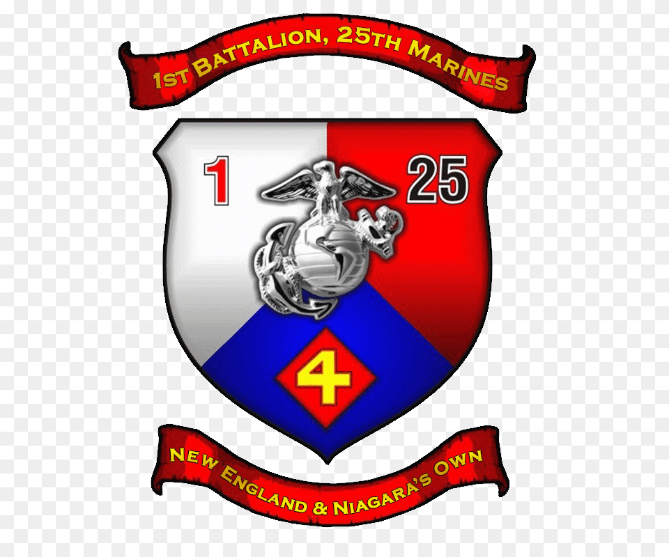 1st Battalion 25th Marines, Emblem, Symbol, Badge, Logo Free Png Download