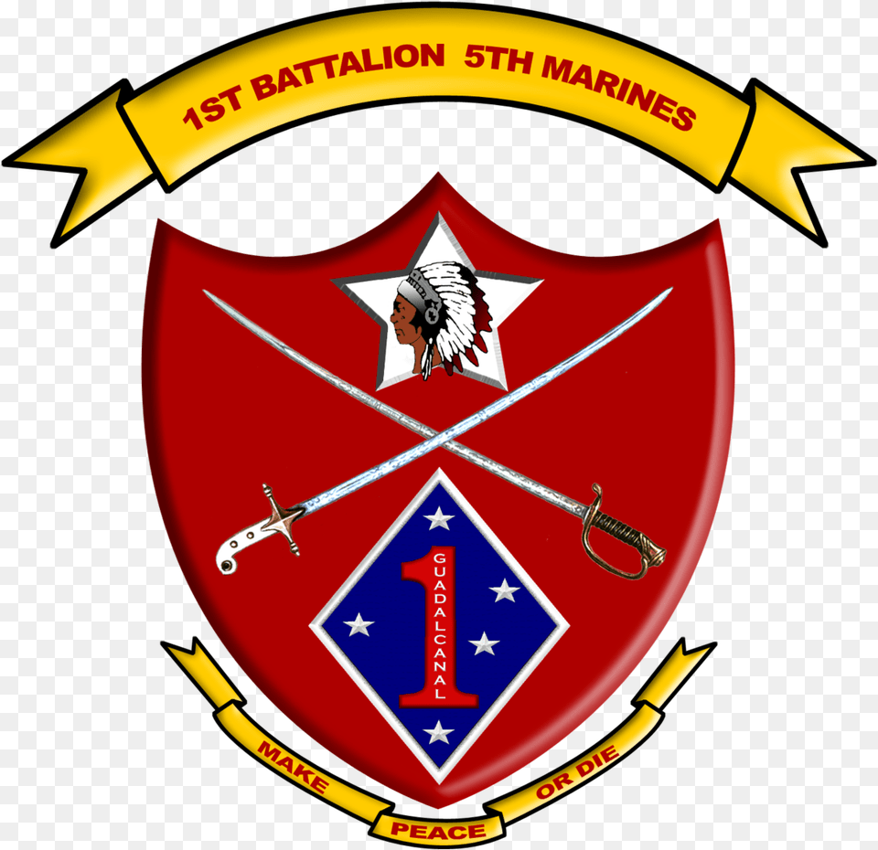 1st Battalion 5th Marines Symbol, Armor, Sword, Weapon, Baby Png