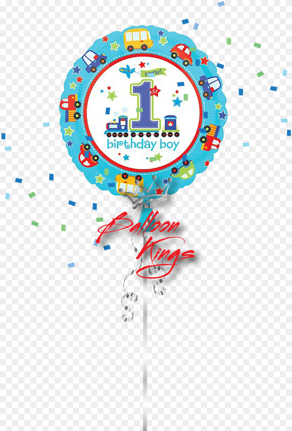 1st Birthday All Aboard Happy Birthday 1st Boy, Balloon, Food, Sweets Png Image