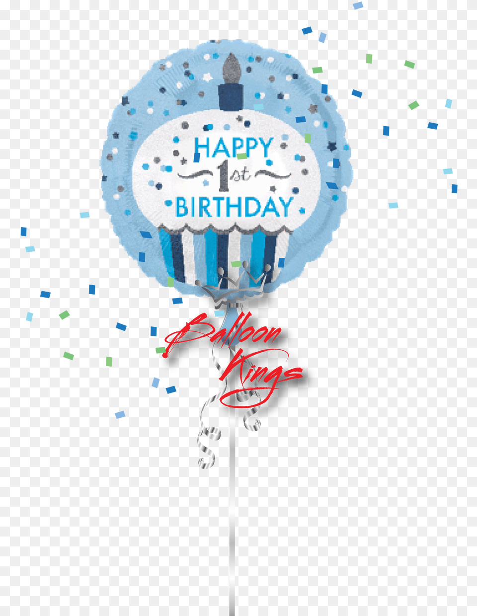 1st Birthday Little Boy Cupcake Happy Birthday To A Little Girl, Balloon Free Png Download