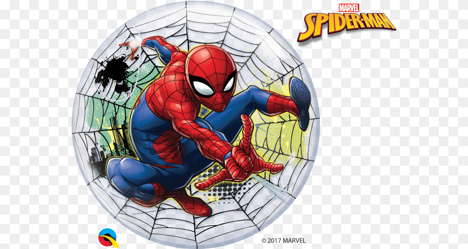 1st Birthday Spiderman Balloon, Book, Comics, Publication, Animal Free Png Download