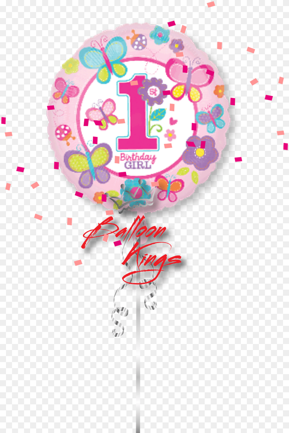 1st Birthday Sweet Girl Balloons For 1st Birthday, Food, Sweets, Balloon, Candy Png Image