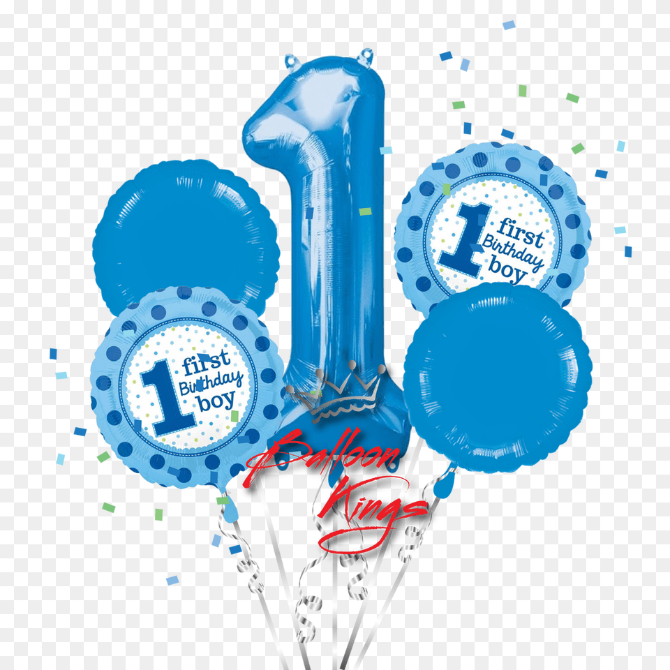 1st Birthday Transparent Image U2013 Samyysandracom Happy 1st Birthday Balloons, Balloon, Food, Sweets, Turquoise Free Png