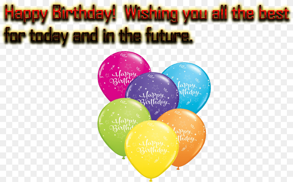 1st Birthday Wishes Background Balloon Free Png Download