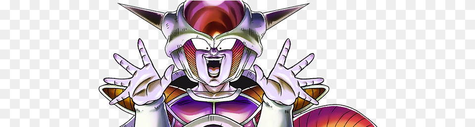 1st Form Frieza Dbl04 07e Characters Dragon Ball Cartoon, Book, Comics, Publication, Baby Free Png Download