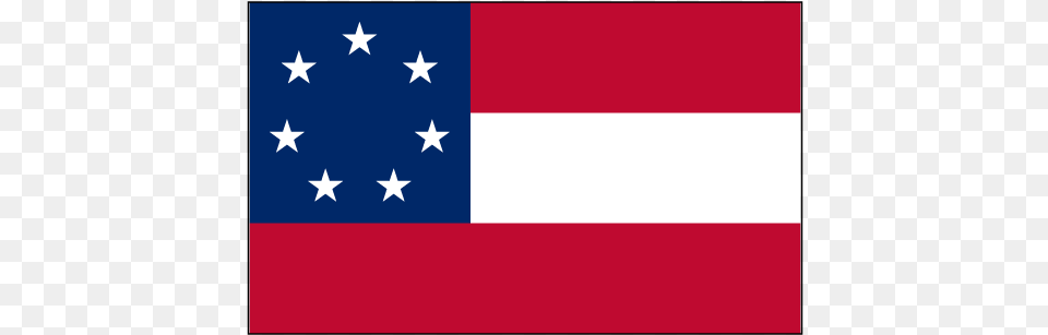 1st National Confederate Flag, American Flag Free Transparent Png