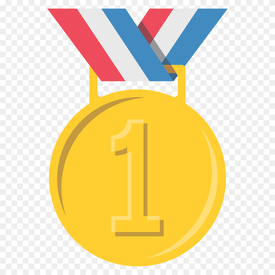 1st Place Medal Emoji Clipart, Gold, Gold Medal, Trophy Free Transparent Png