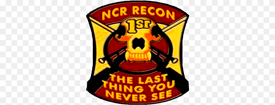 1st Reconnaissance Battalion Last Thing You Never See, Badge, Logo, Symbol, Emblem Free Png Download