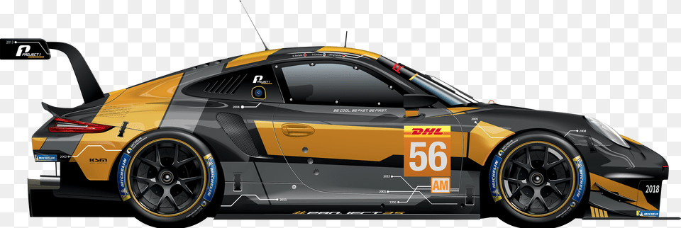 1st Team Project 1 Le Mans 2018, Alloy Wheel, Vehicle, Transportation, Tire Free Transparent Png