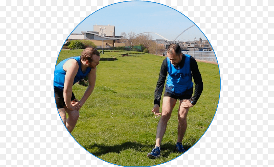 2 1 Coaching Paul And Client Border Zmecne 2017 08 Fun, Sphere, Clothing, Shorts, Grass Free Transparent Png