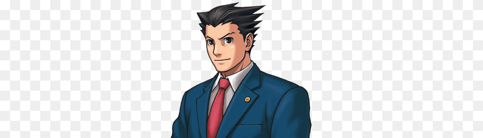 2 Ace Attorney, Accessories, Publication, Tie, Formal Wear Png Image
