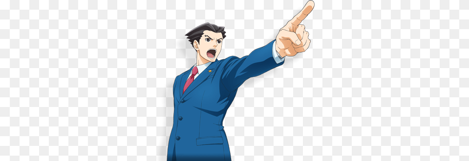 2 Ace Attorney Picture, Hand, Body Part, Person, Finger Free Png