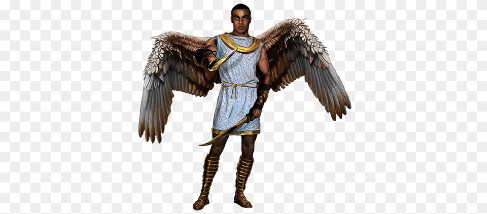 2 Angel Warrior Image, Adult, Male, Man, Person Free Png