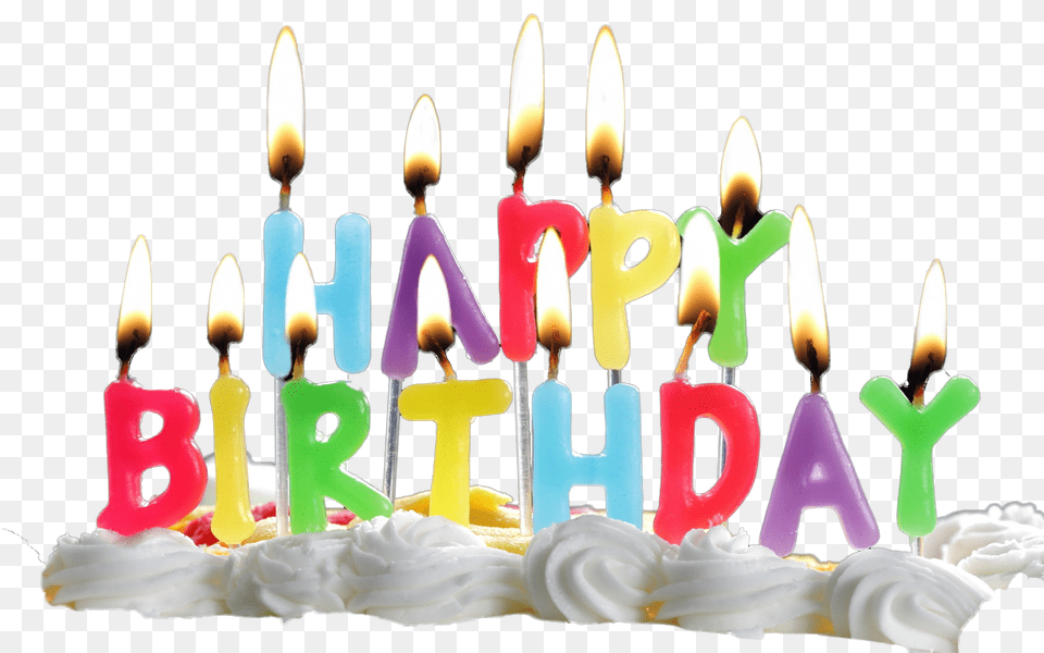 2 Birthday Candles Transparent, Birthday Cake, Cake, Cream, Dessert Free Png