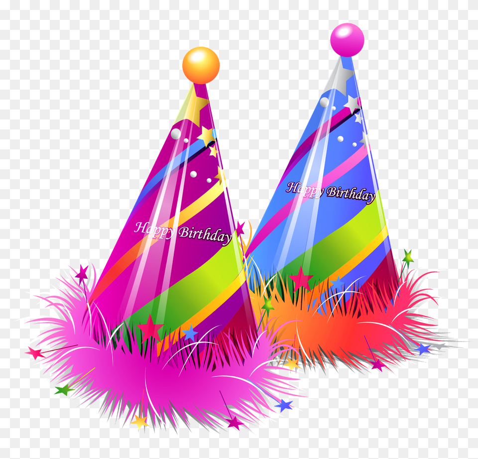 2 Birthday Hat Download, Clothing, Party Hat Png Image