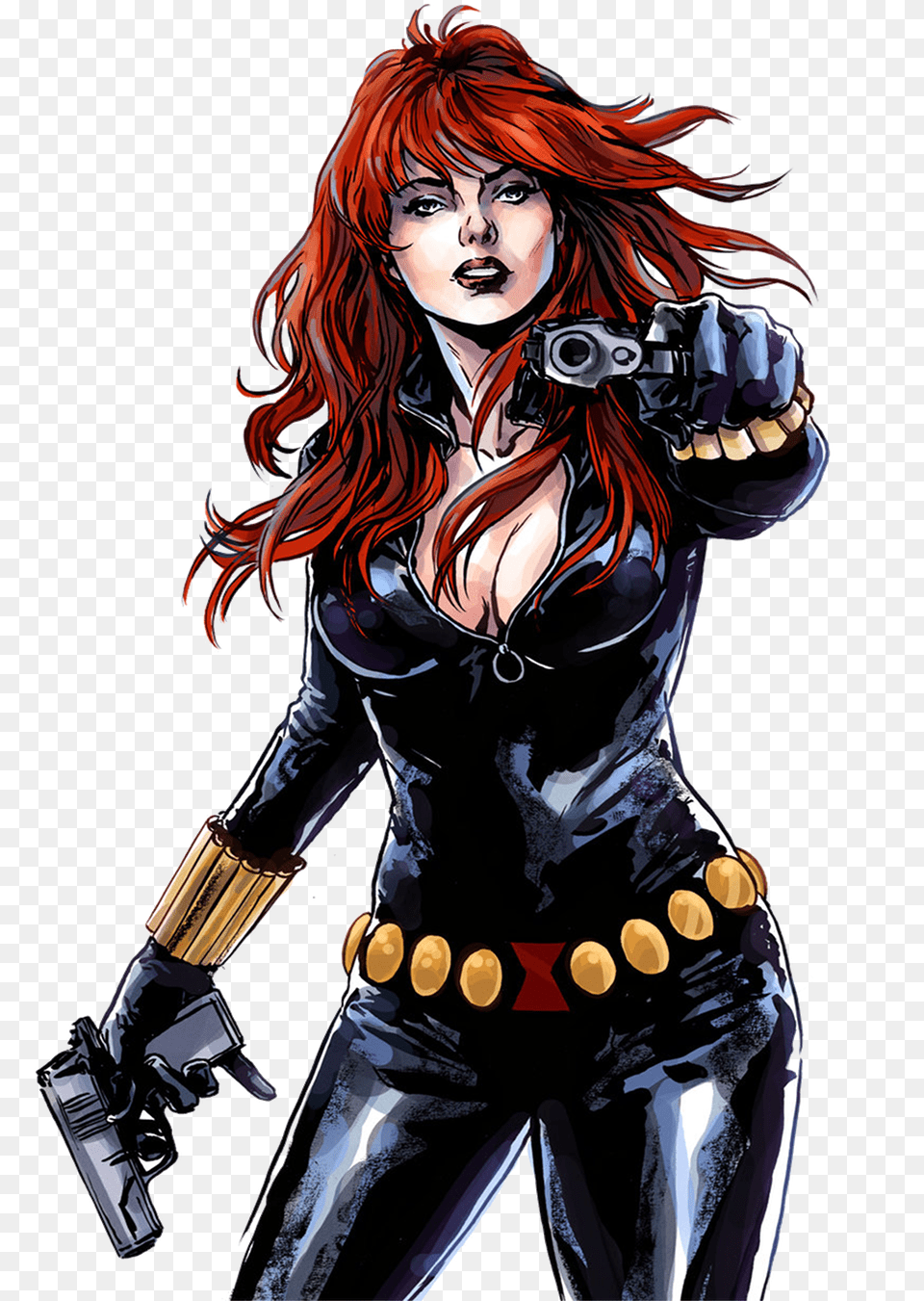 2 Black Widow, Book, Clothing, Comics, Costume Free Png Download