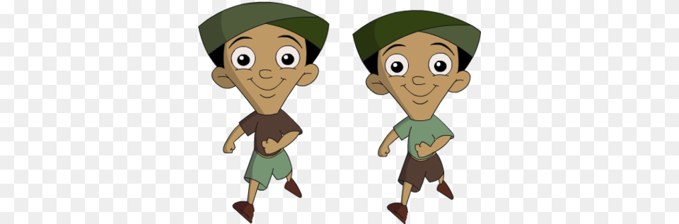 2 Chhota Bheem Character, Baby, Person, Face, Head Free Transparent Png