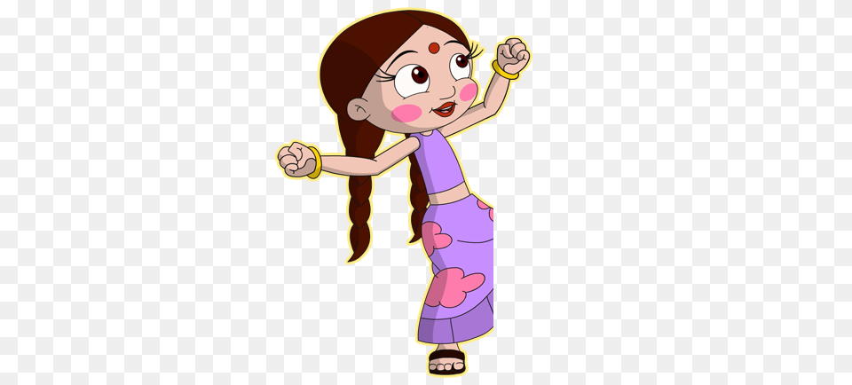 2 Chhota Bheem Chutki Girl, Baby, Person, Face, Head Png