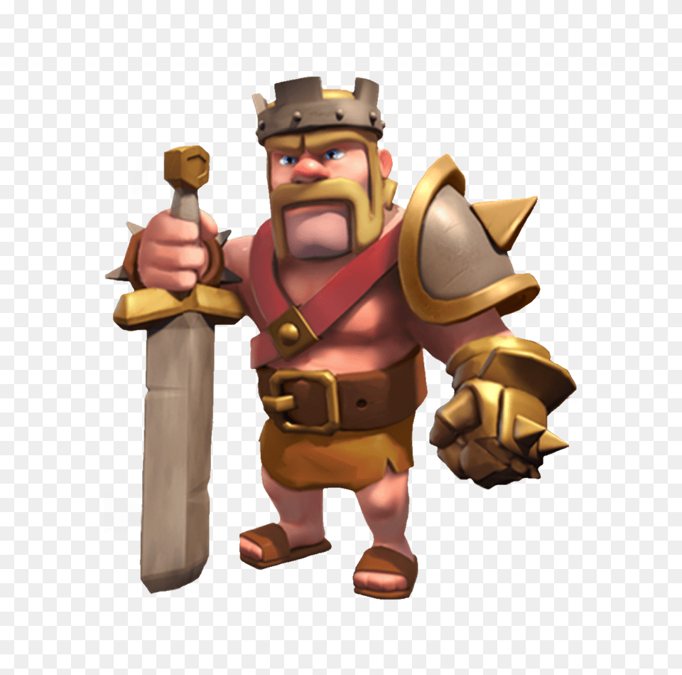 2 Clash Of Clans Barbarian King, Emblem, Symbol, Baby, Person Free Transparent Png