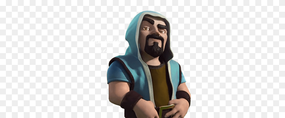 2 Clash Of Clans Wizard, Face, Head, Person, Cartoon Png Image