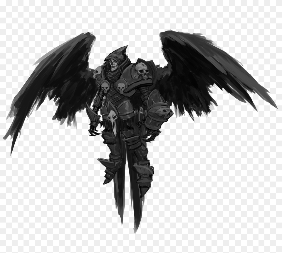 2 Dark Angel, Animal, Bird, Person, Adult Free Transparent Png