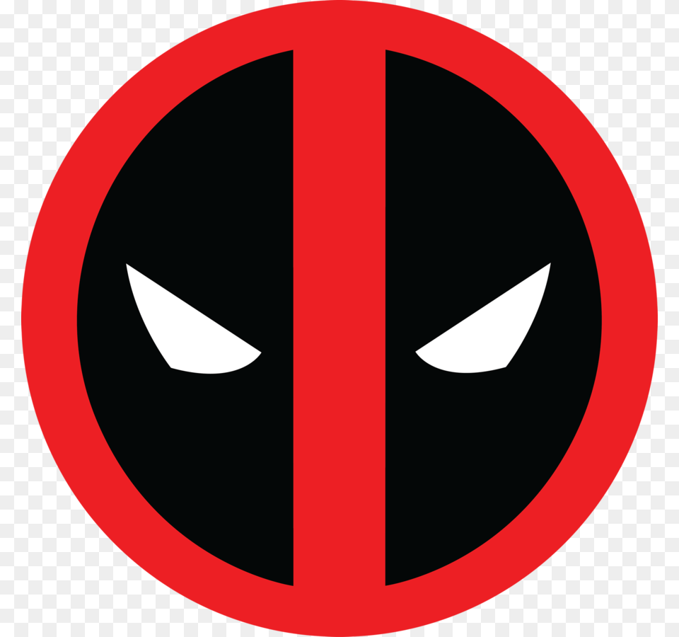 2 Deadpool Logo, Sign, Symbol, Blade, Dagger Png Image