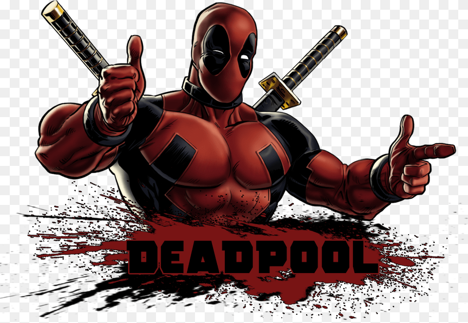 2 Deadpool Poster, Adult, Person, Man, Male Free Transparent Png