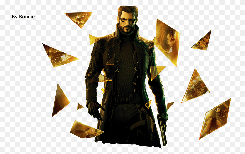 2 Deus Ex Hd, Adult, Male, Man, Person Png Image