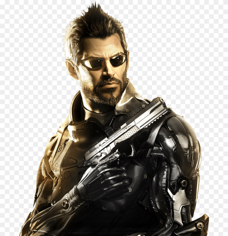 2 Deus Ex Transparent, Man, Adult, Person, Male Free Png Download