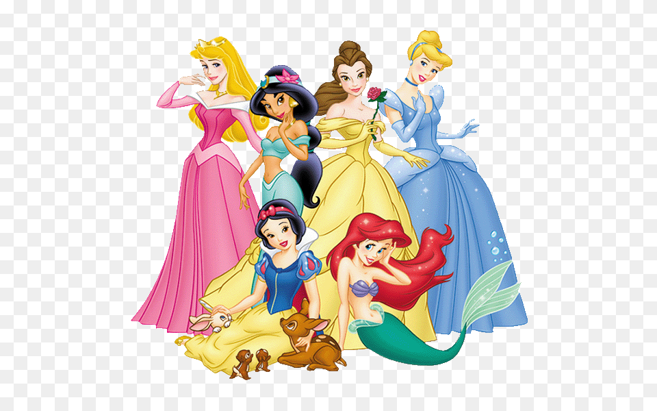 2 Disney Princesses Picture, Adult, Publication, Person, Female Png