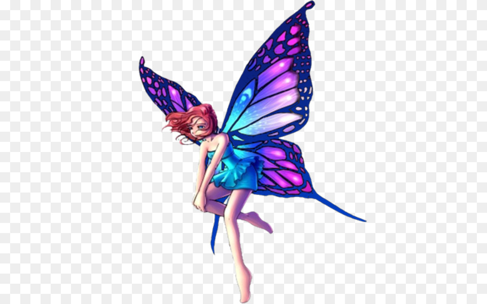 2 Fairy Picture, Person, Purple, Angel, Book Png Image